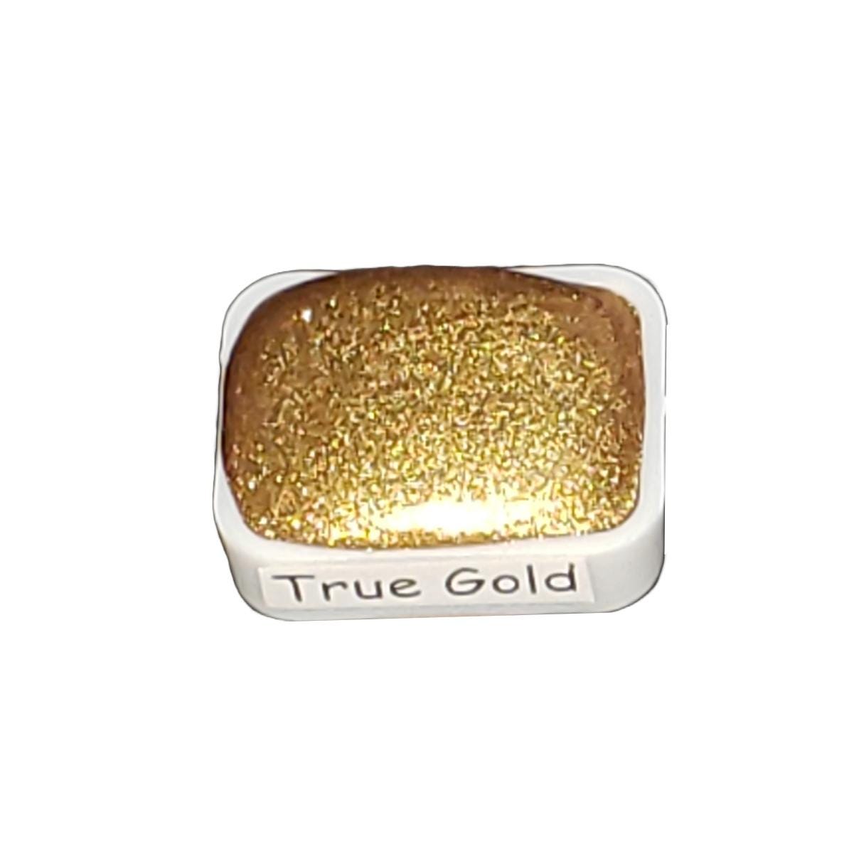 True Gold *Pastel Series* Handmade Chrome Metallic Watercolour Paint