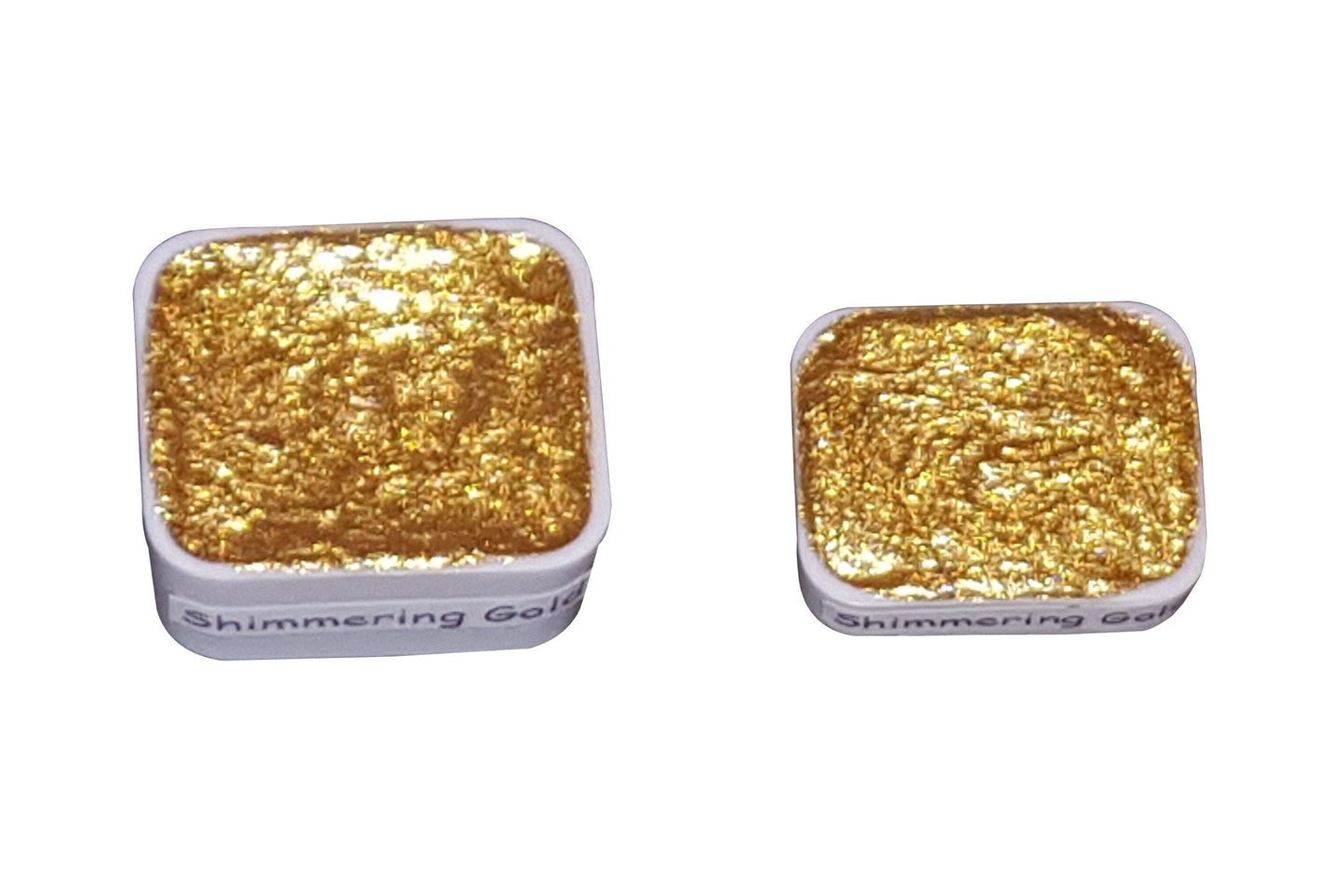 Shimmering Gold *Golden Series* Handmade Gold Chrome Watercolour Paint - Metallic Glitter Shimmer