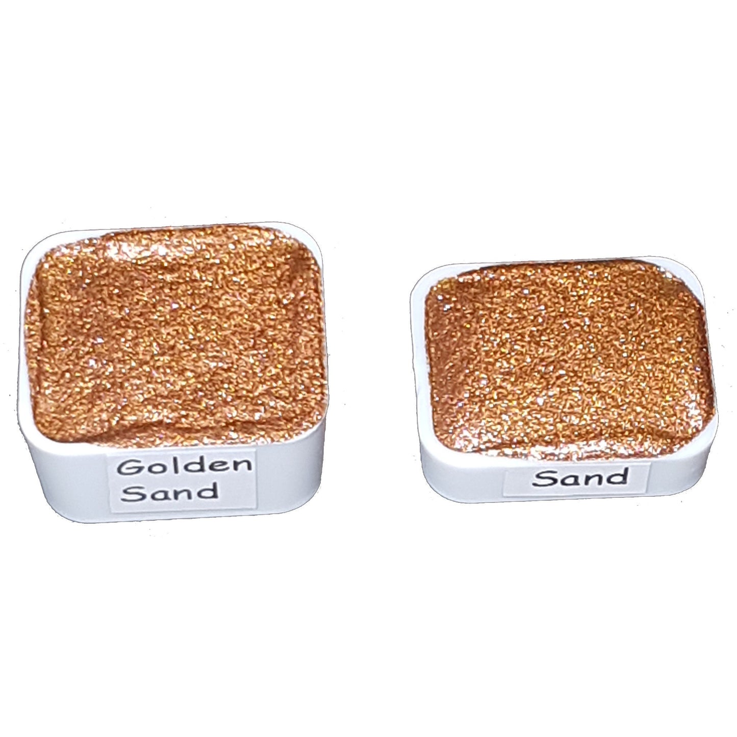 Golden Sand - Chameleon Handmade Watercolour Paint - Metallic Glitter Color Shifting Holographic