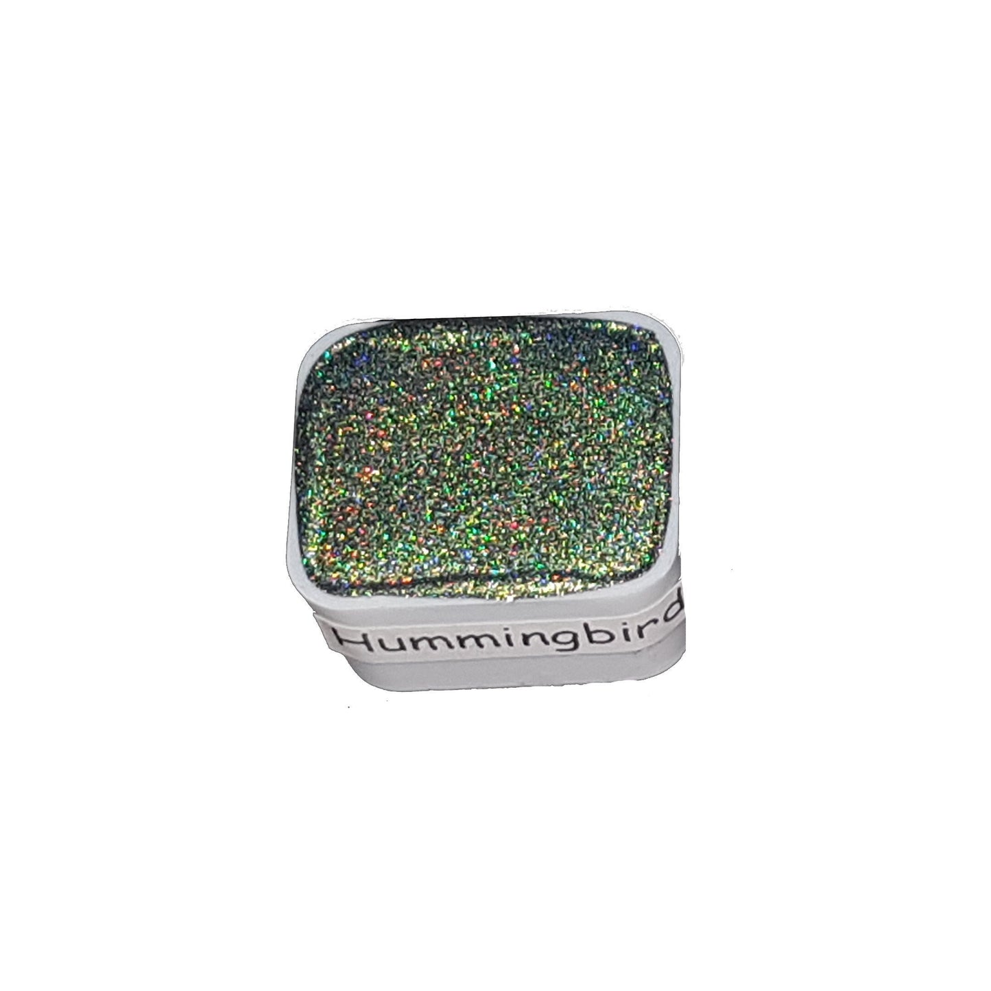 Hummingbird - Nature Series - Holo Chameleon Handmade Watercolour Paint Metallic Glitter Color Shift