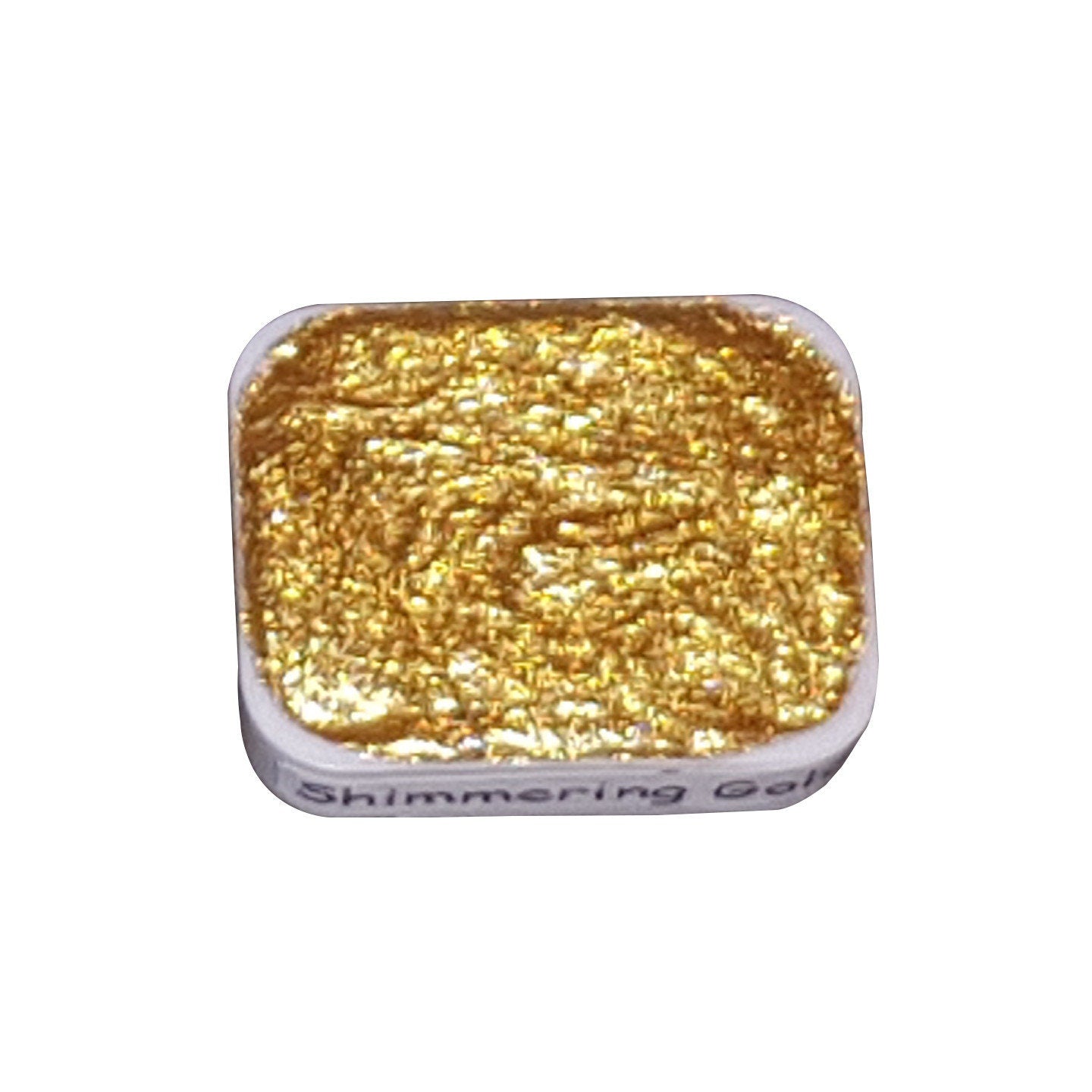 Shimmering Gold *Golden Series* Handmade Gold Chrome Watercolour Paint - Metallic Glitter Shimmer