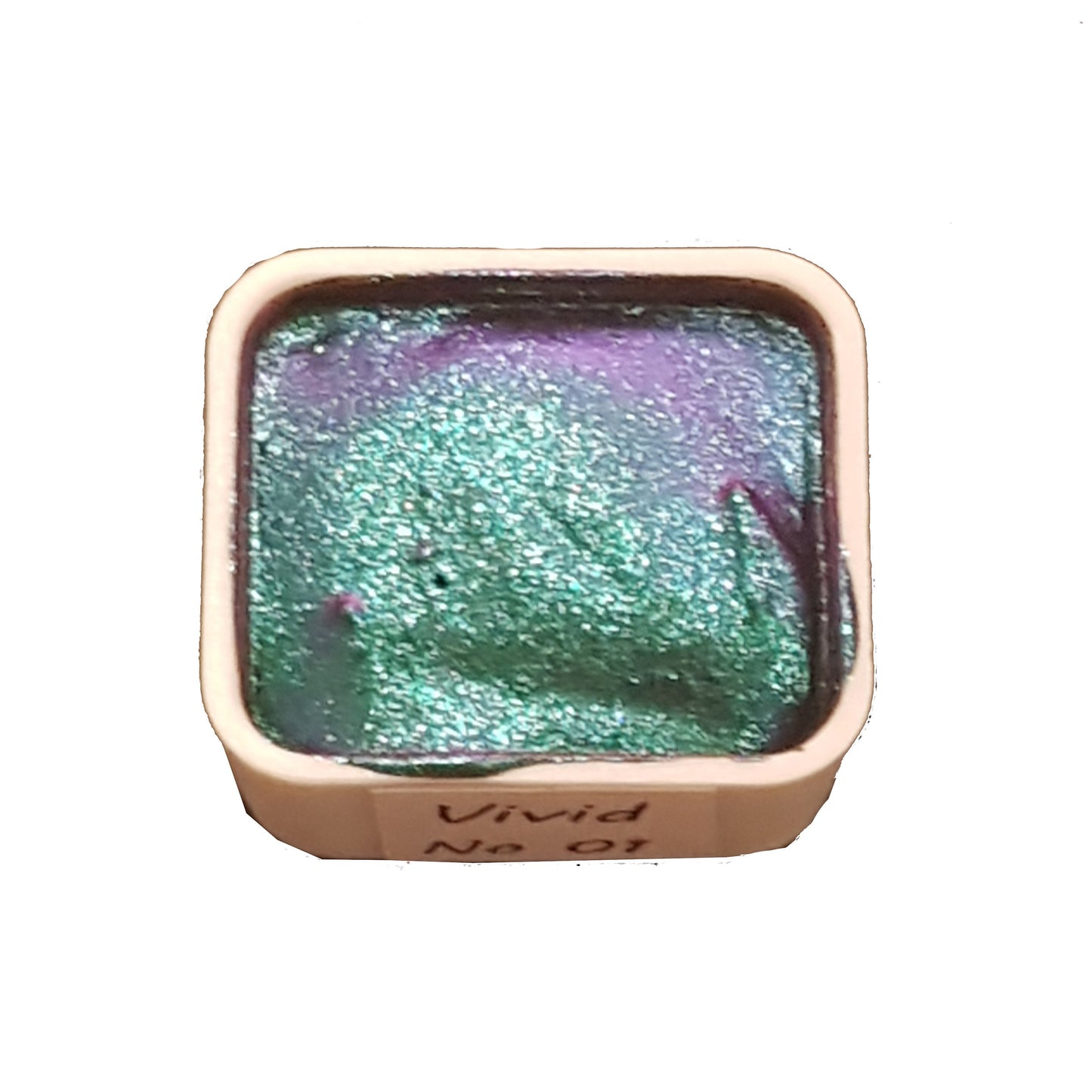 Vivid Series No 01 - Supershift Chameleon Handmade Watercolour Paint - Metallic Glitter Shimmer Calligraphy