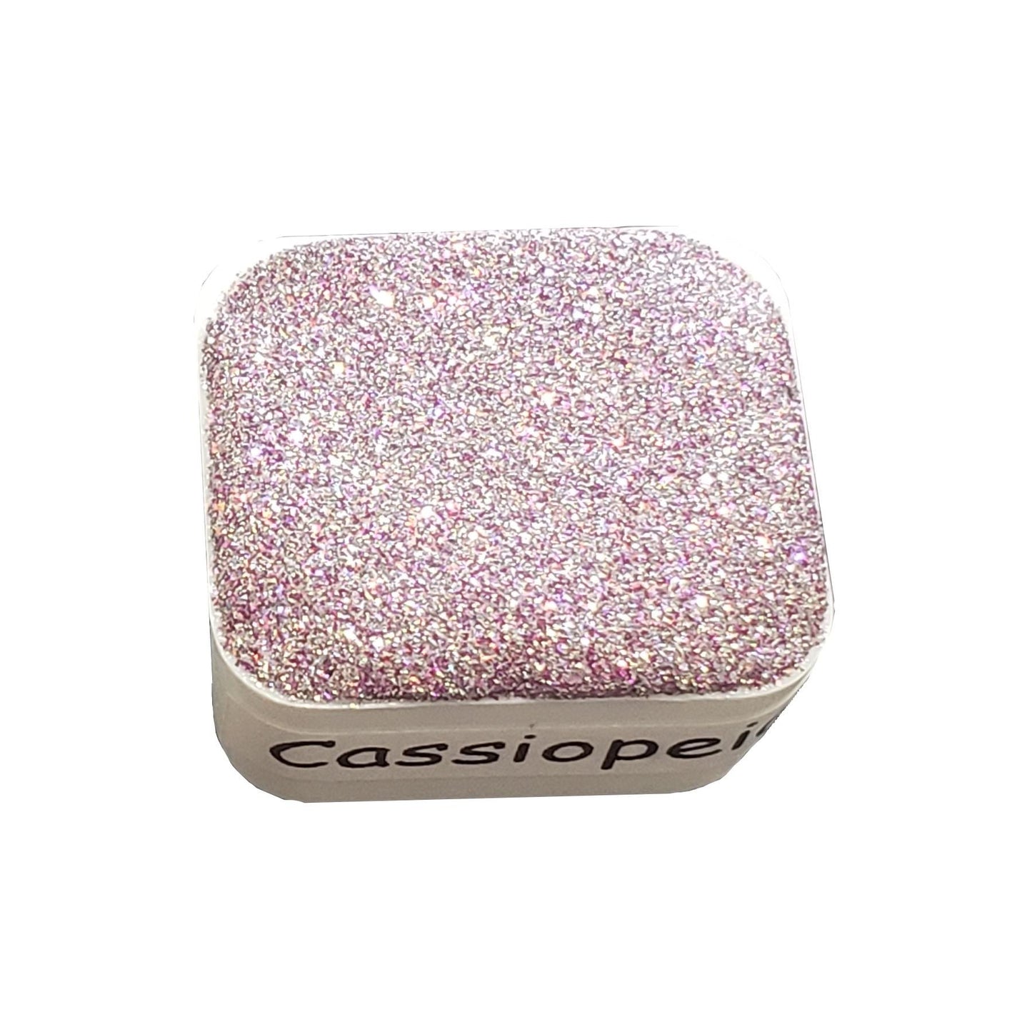 Cassiopeia *Limited Edition* Chameleon + Holo Handmade Watercolour Paint - Half Pan - Chrome Metallic Color Shift Paint