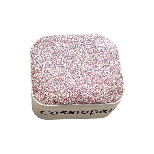 Cassiopeia *Limited Edition* Chameleon + Holo Handmade Watercolour Paint - Half Pan - Chrome Metallic Color Shift Paint