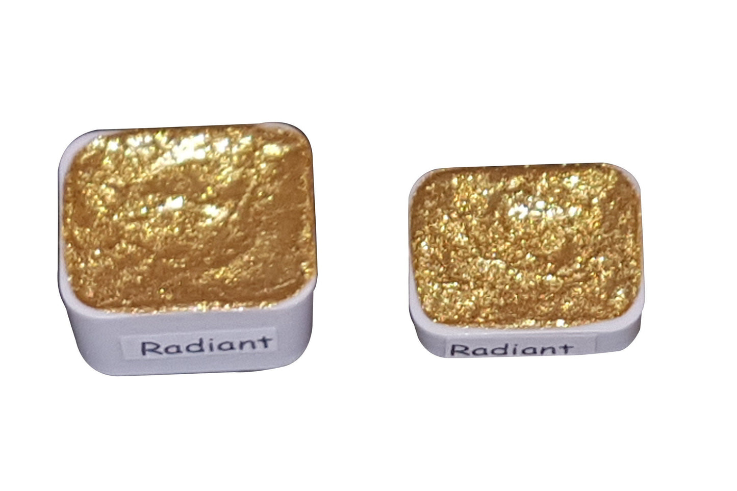 Radiant *Golden Series* Handmade Gold Chrome Watercolour Paint - Metallic Glitter Shimmer