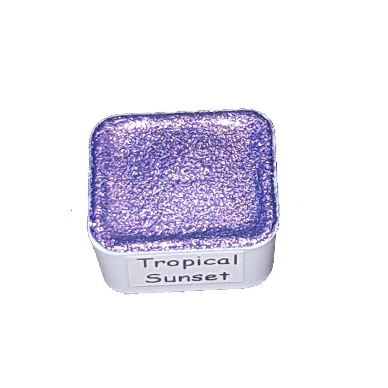 Ocean Series - Tropical Sunset - Chameleon Handmade Watercolour Paint - Metallic Glitter Color Shifting Holographic
