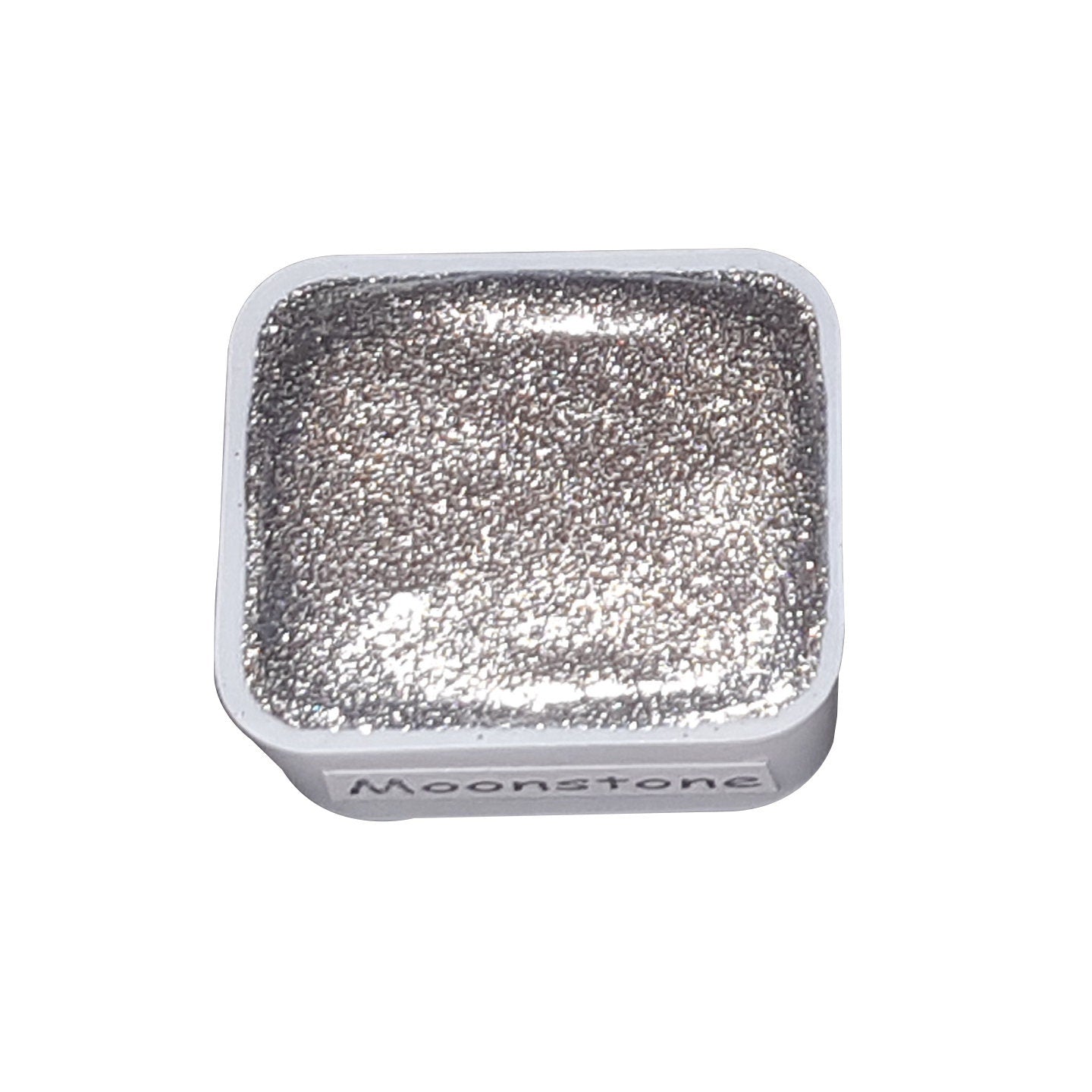 Moonstone *Gemstone Series* Handmade Chrome Watercolour Paint - Metallic Glitter Holo Shimmer
