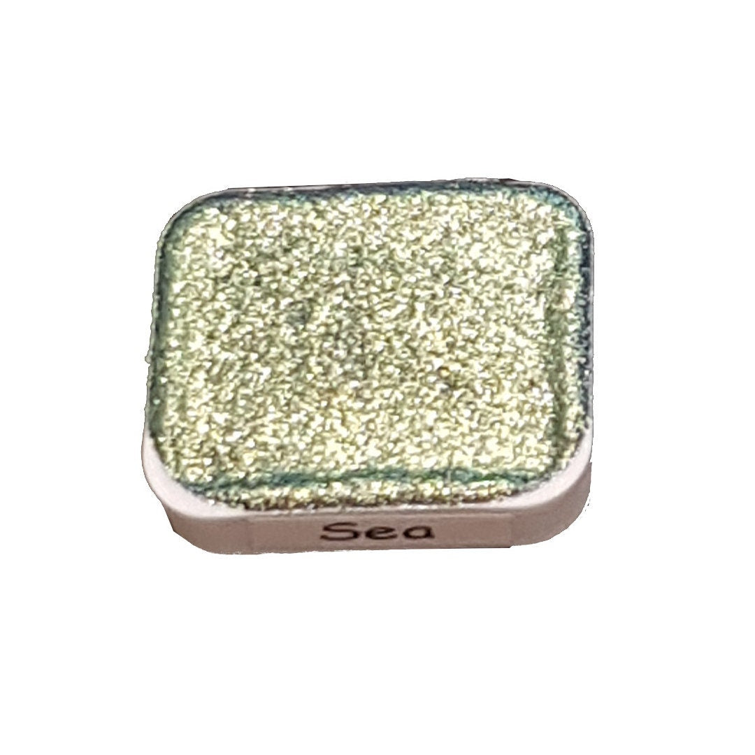 Ocean Series - Sea Sparkle - Chameleon Handmade Watercolour Paint - Metallic Glitter Color Shifting Holographic