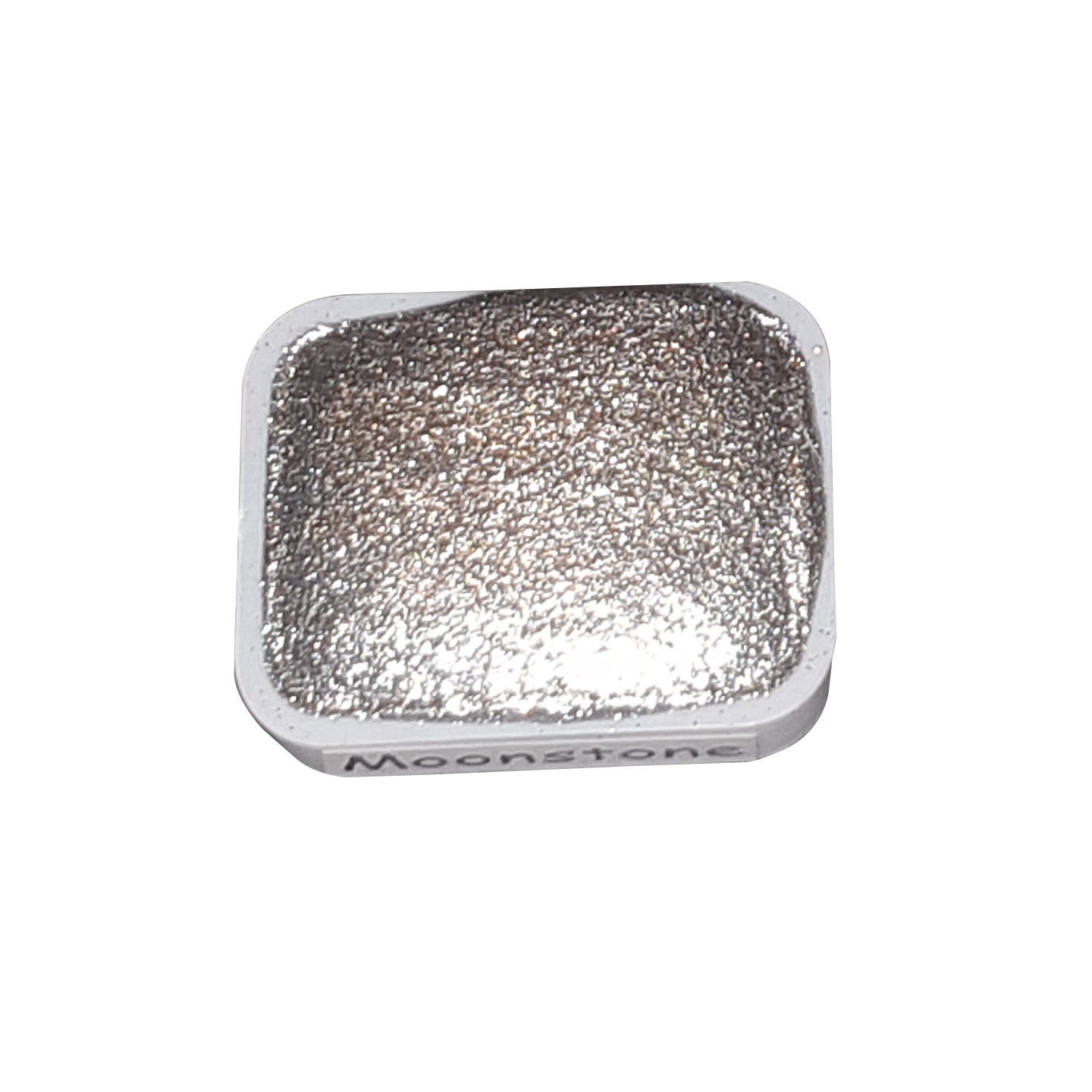 Moonstone *Gemstone Series* Handmade Chrome Watercolour Paint - Metallic Glitter Holo Shimmer