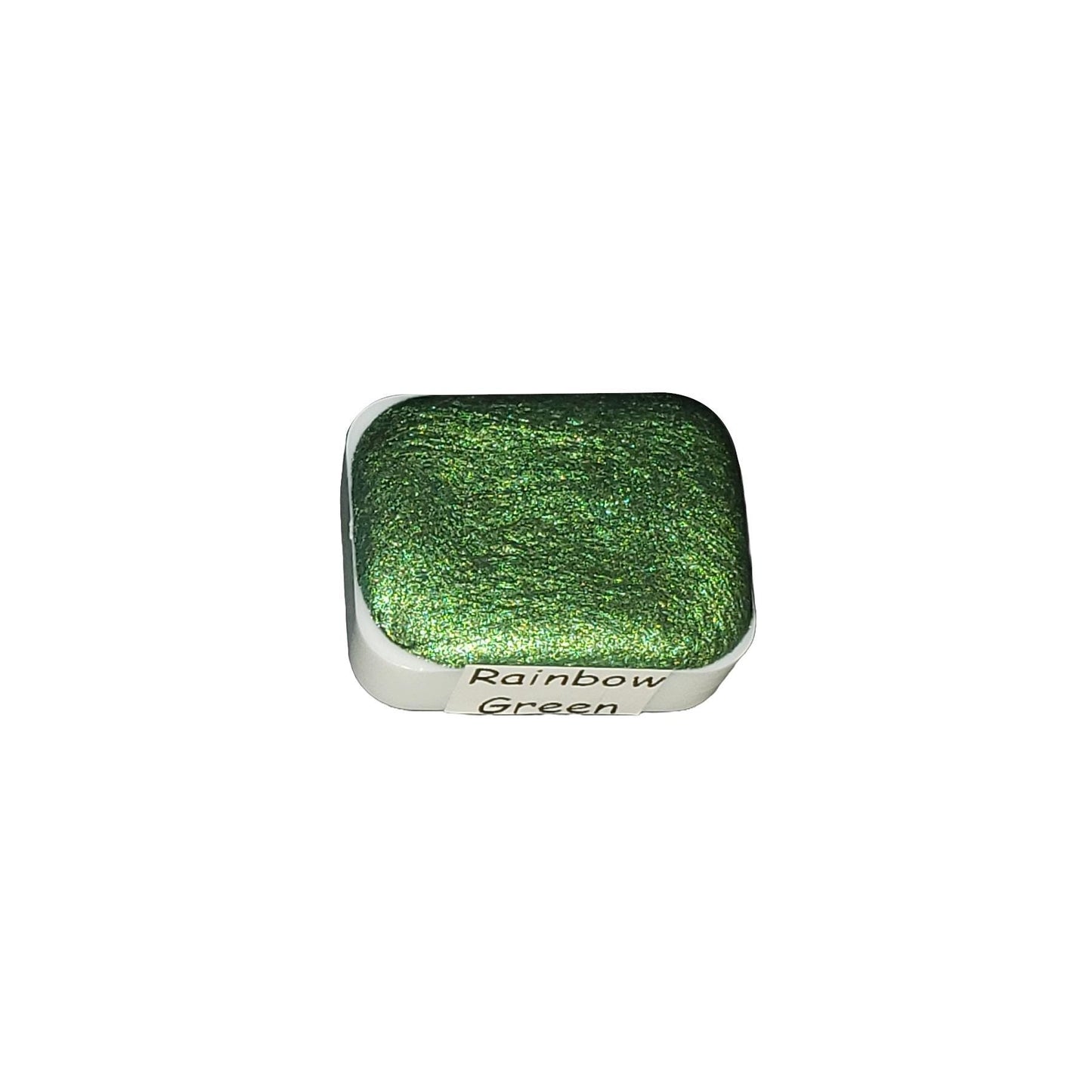 Green *Rainbow Series* Handmade Metallic Watercolour Paint
