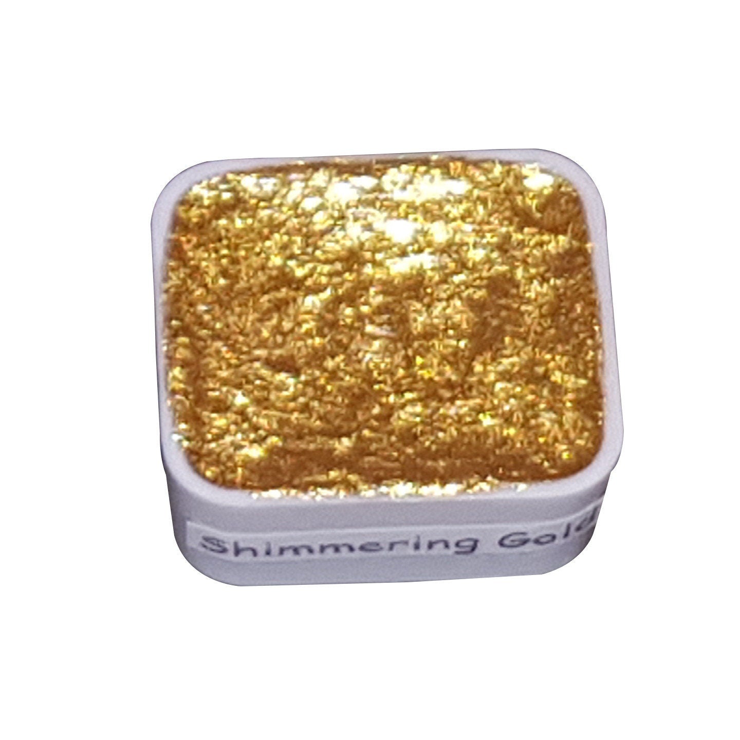 Shimmering Gold *Golden Series* Handmade Gold Chrome Watercolour Paint - Metallic Glitter Shimmer