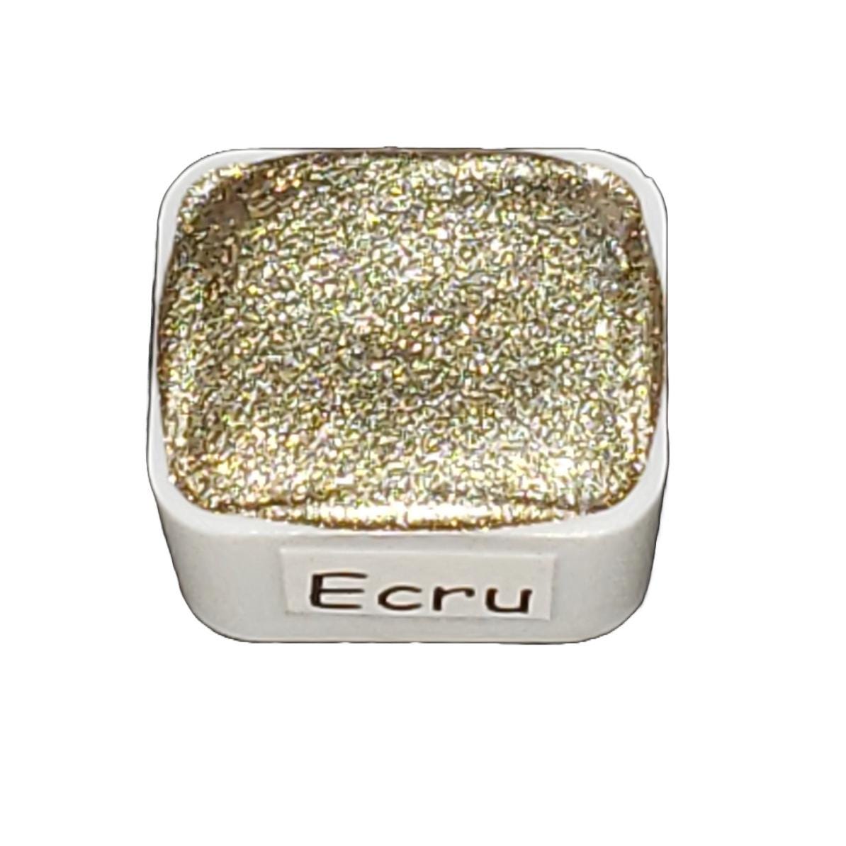 Ecru *Pastel Series* Handmade Chrome Metallic Watercolour Paint