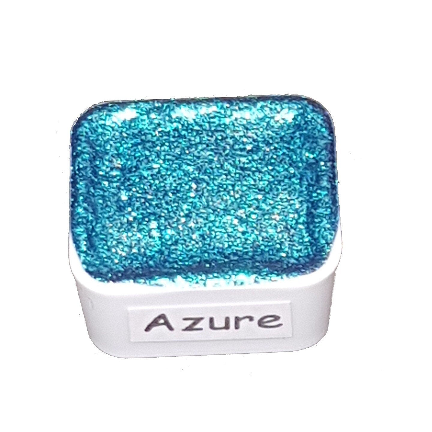 Ocean Series - Azure - Chameleon Handmade Watercolour Paint - Metallic Glitter Color Shifting Holographic