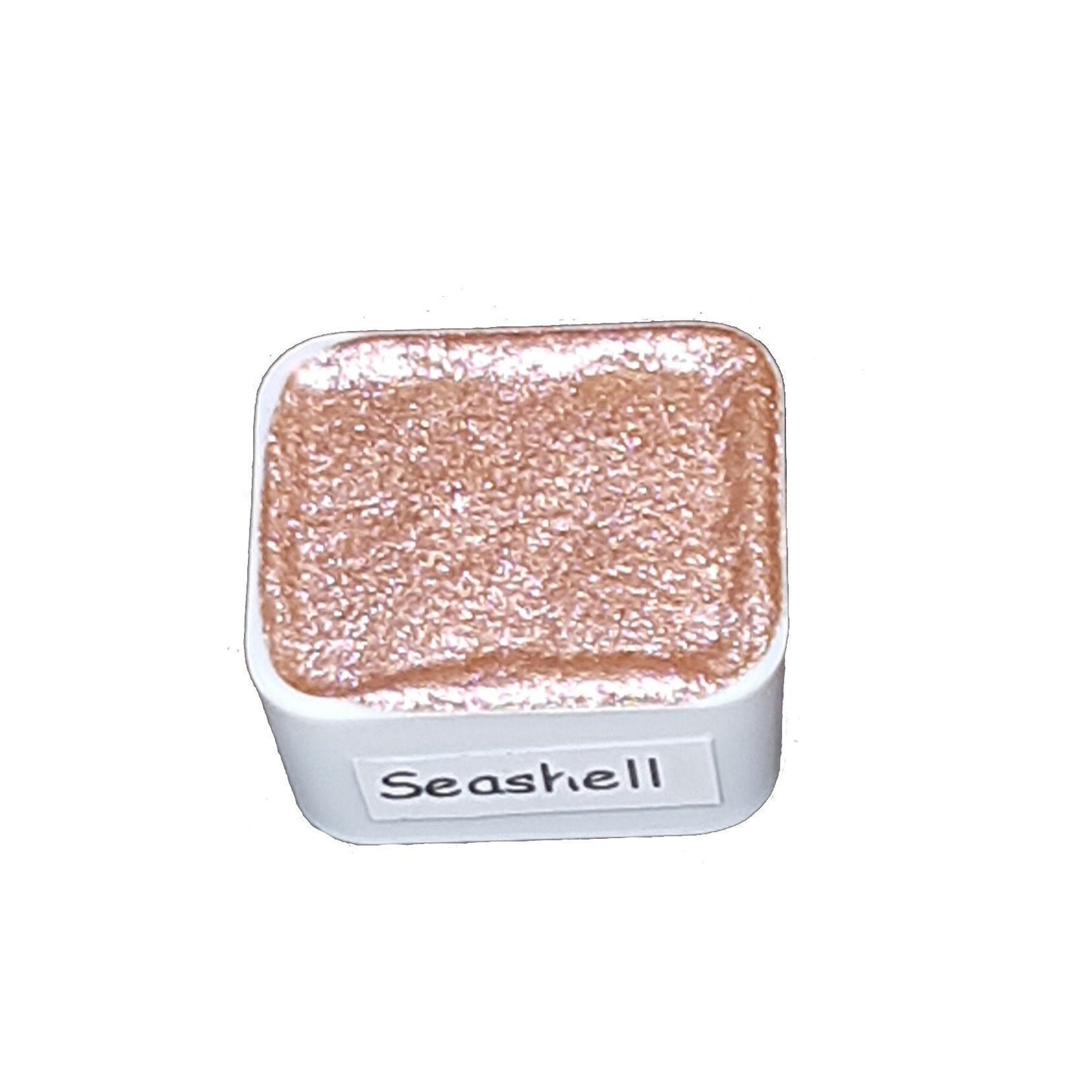 Seashell - Chameleon Handmade Watercolour Paint - Metallic Glitter Color Shifting Holographic