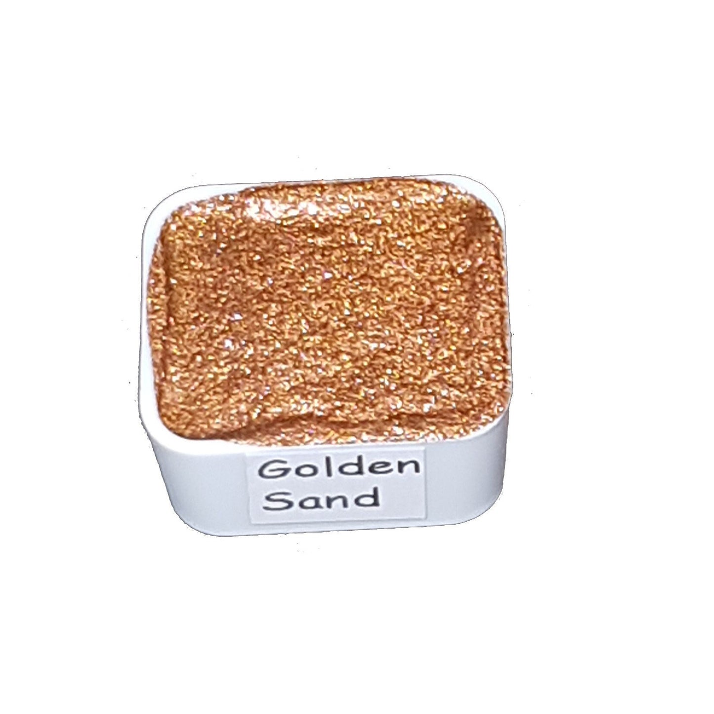 Golden Sand - Chameleon Handmade Watercolour Paint - Metallic Glitter Color Shifting Holographic
