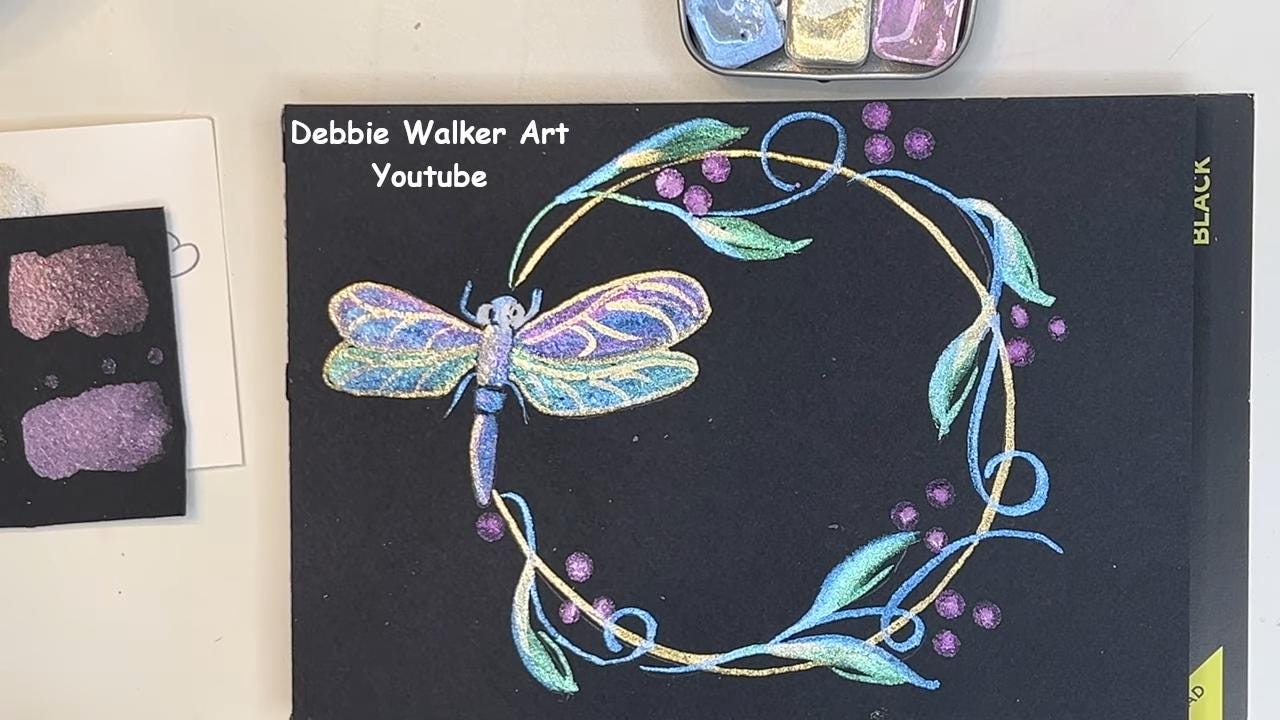 Princess Series - Celestia - Chameleon Handmade Watercolour Paint Metallic Colour Shift