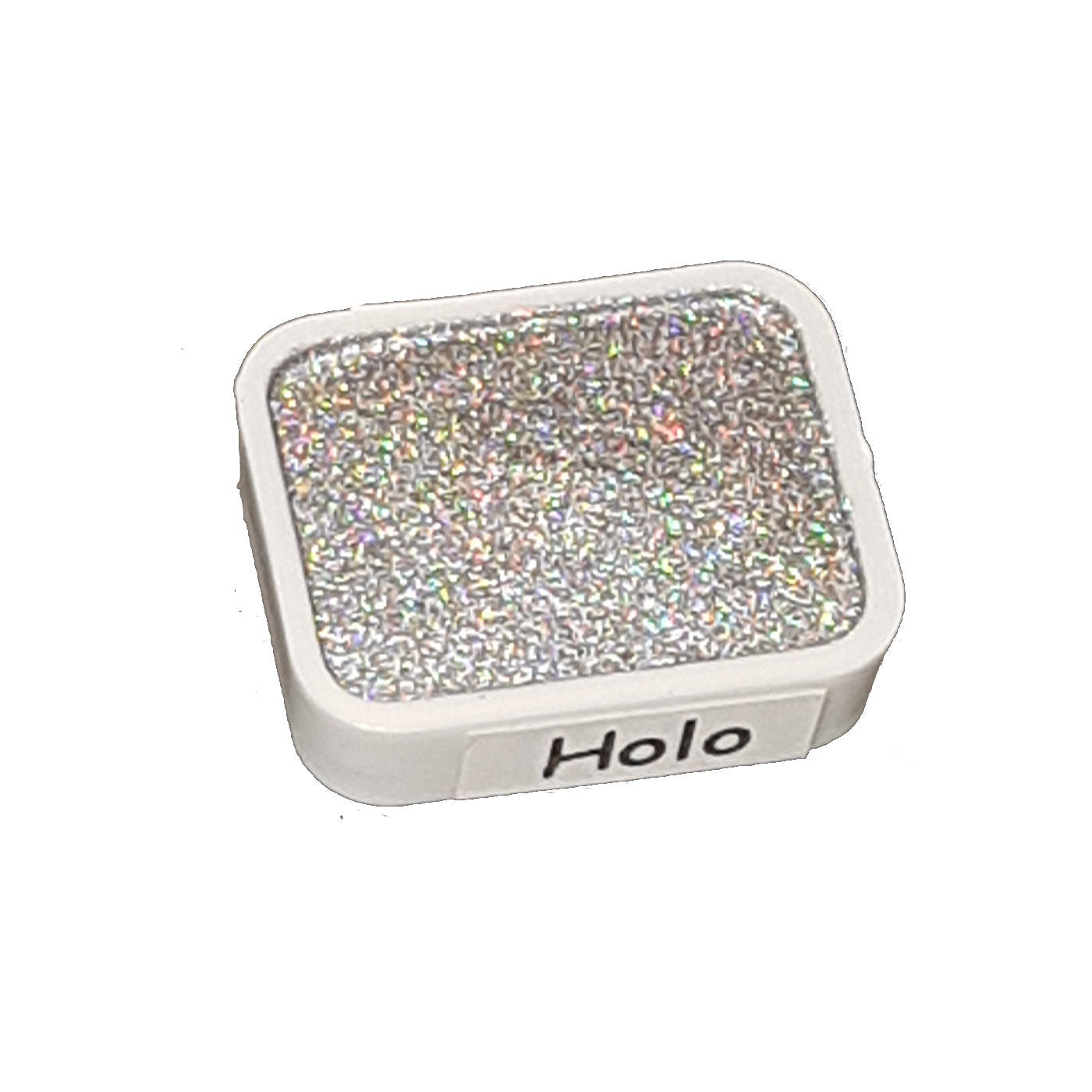 Stardust - Handmade Holographic Watercolour Paint - Half Pan - Metallic Glitter Shiny Pearlescent Holo Chrome Shimmer