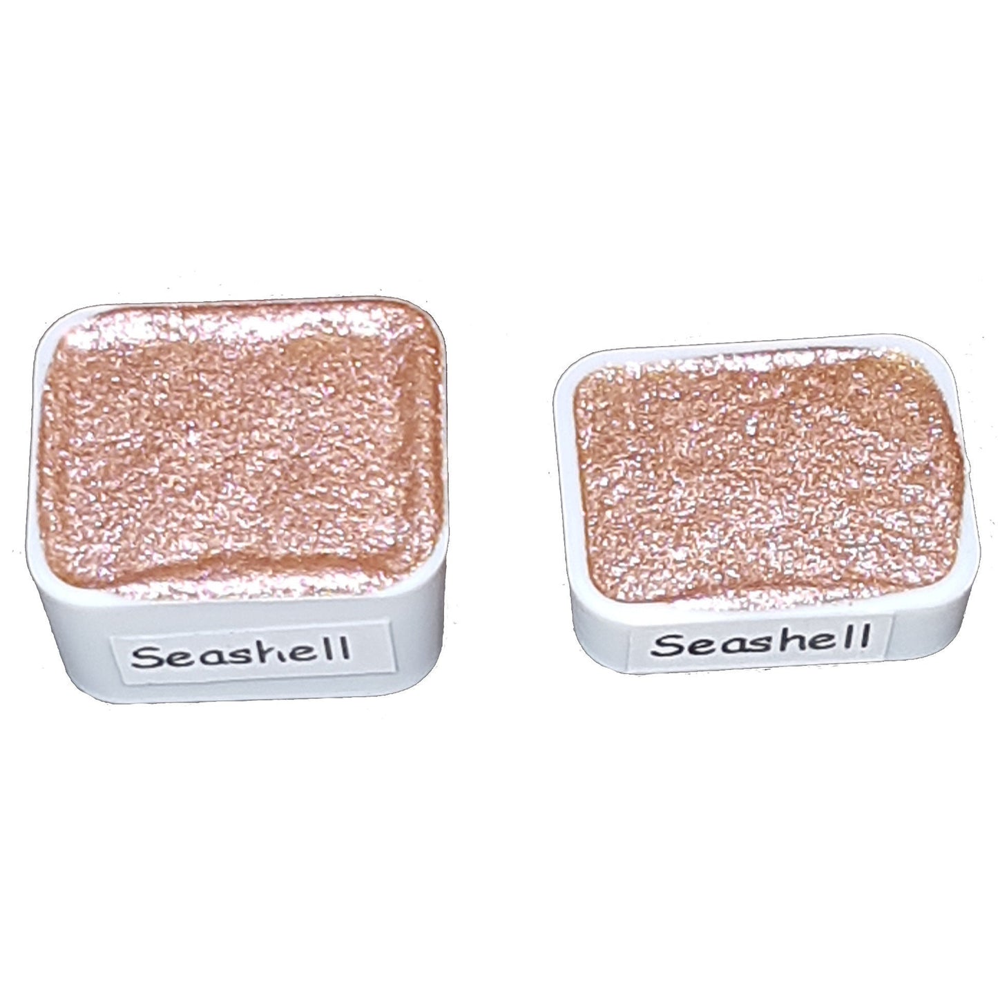 Seashell - Chameleon Handmade Watercolour Paint - Metallic Glitter Color Shifting Holographic