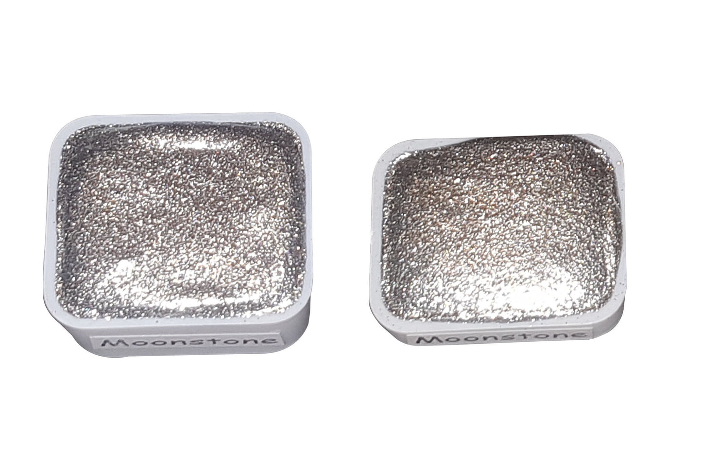 Moonstone *Gemstone Series* Handmade Chrome Watercolour Paint - Metallic Glitter Holo Shimmer
