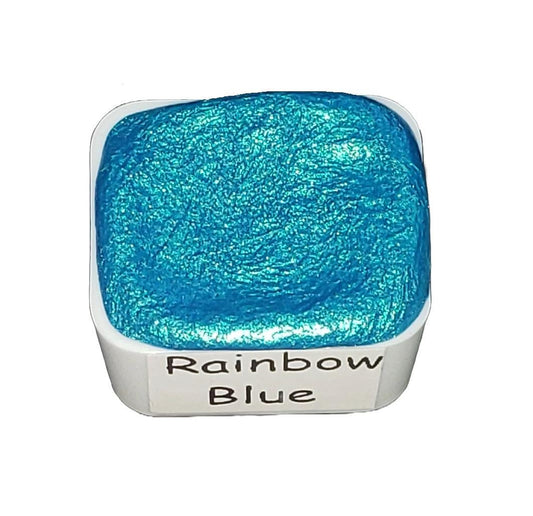 Blue *Rainbow Series* Handmade Metallic Watercolour Paint
