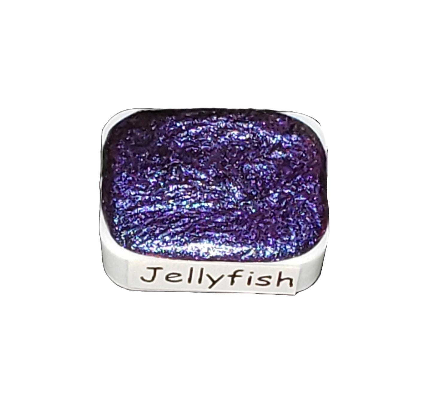 Jellyfish *Tropical Series* Supershift Chameleon Handmade Watercolour Paint - Metallic Glitter Shimmer Calligraphy