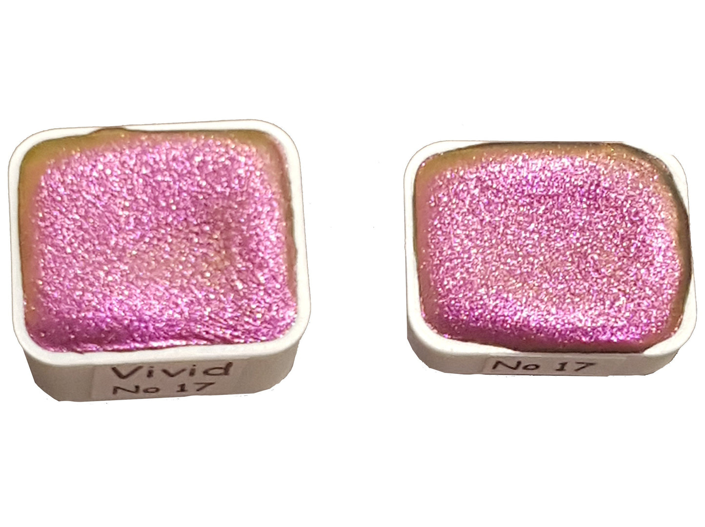 Vivid Series No 17 - Supershift Chameleon Handmade Watercolour Paint - Metallic Glitter Shimmer Calligraphy
