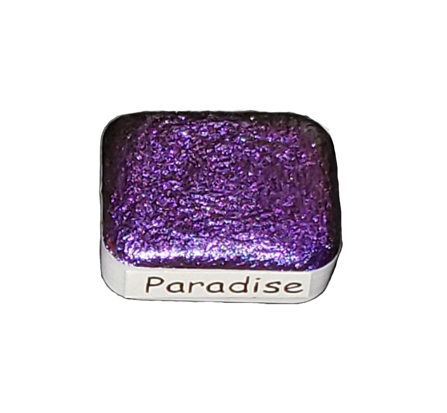 Paradise *Tropical Series* Supershift Chameleon Handmade Watercolour Paint - Metallic Glitter Shimmer Calligraphy