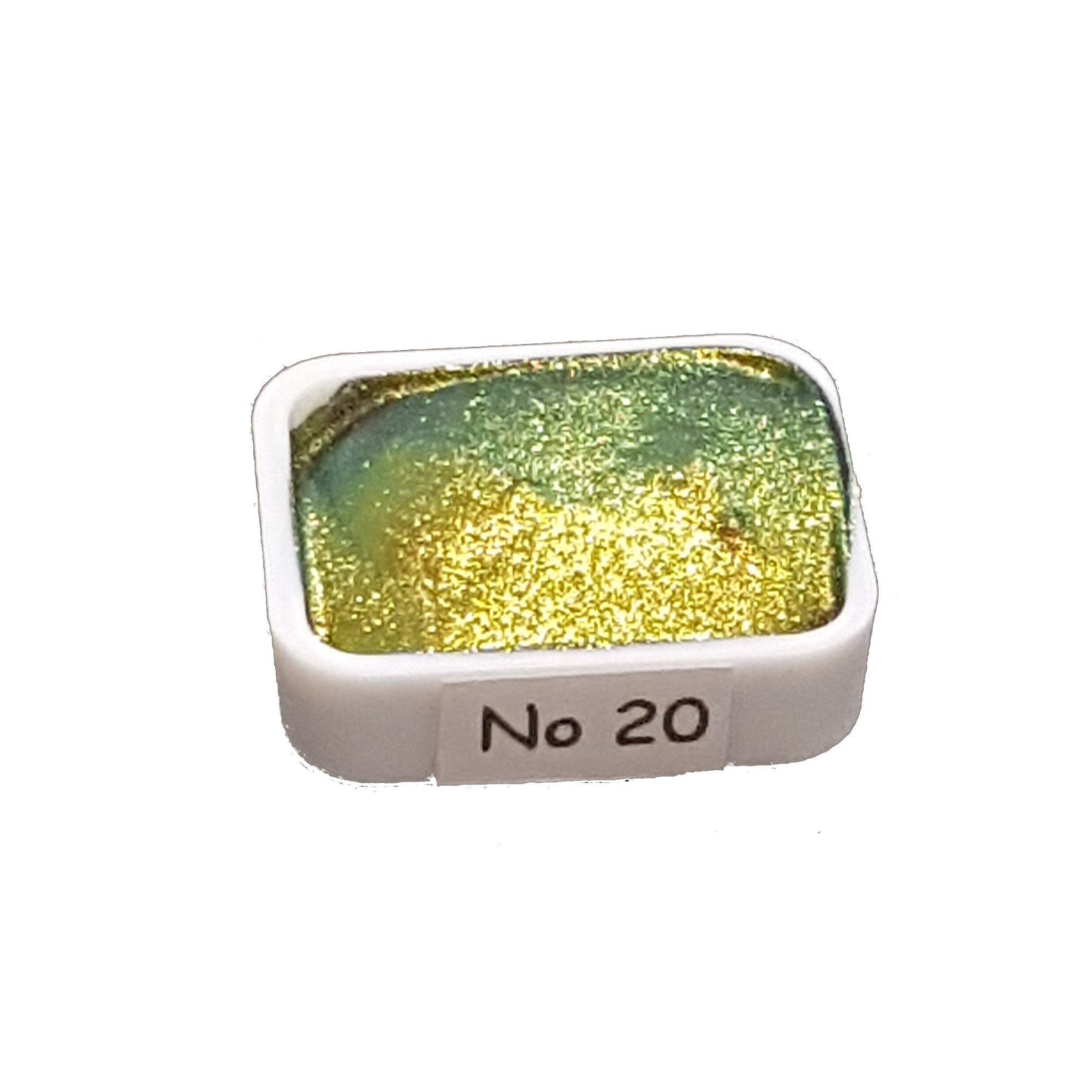 Vivid Series No 20 - Supershift Chameleon Handmade Watercolour Paint - Metallic Glitter Shimmer Calligraphy