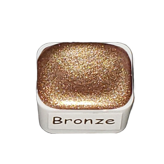 Bronze *Pastel Series* Handmade Chrome Metallic Watercolour Paint