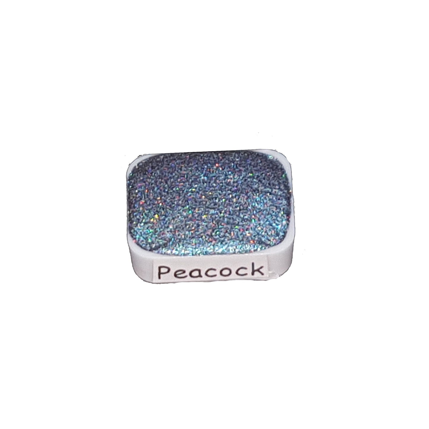 Peacock - Nature Series - Holo Chameleon Handmade Watercolour Paint Metallic Glitter Color Shift