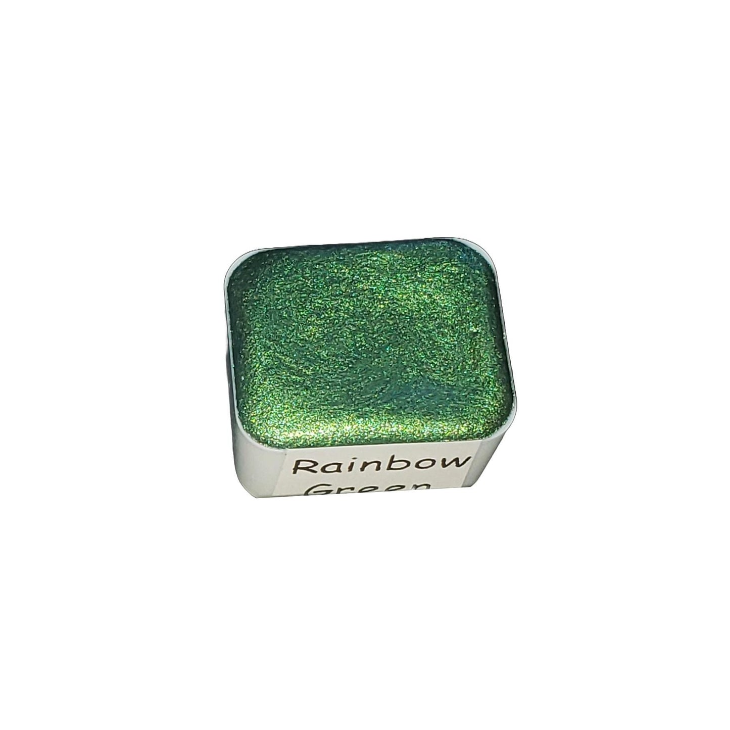 Green *Rainbow Series* Handmade Metallic Watercolour Paint