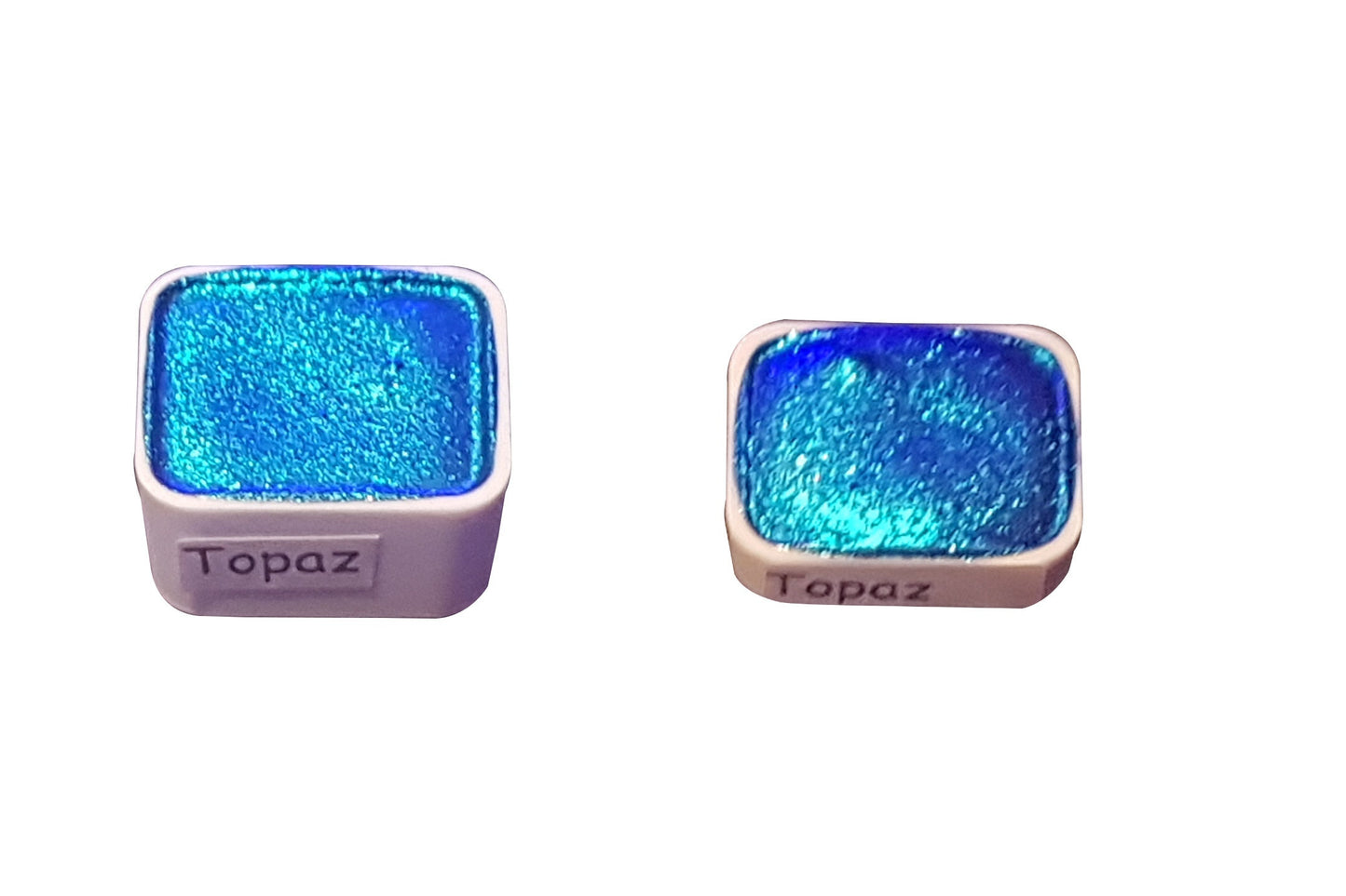 Topaz *Gemstone Series* Handmade Chrome Watercolour Paint - Metallic Glitter Holo Shimmer