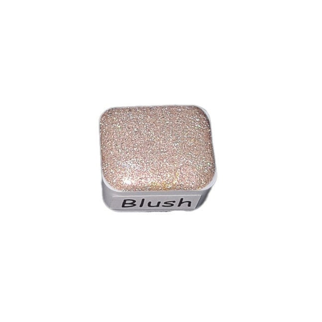 Blush *Limited Edition* Chameleon + Holo Handmade Watercolour Paint - Half Pan - Chrome Metallic Color Shift Paint