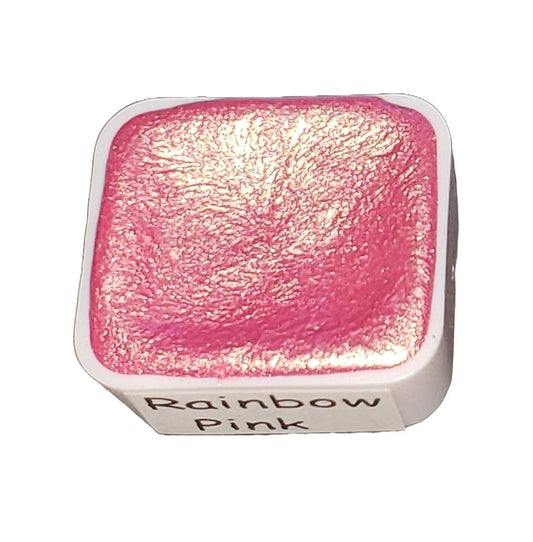 Pink *Rainbow Series* Handmade Metallic Watercolour Paint