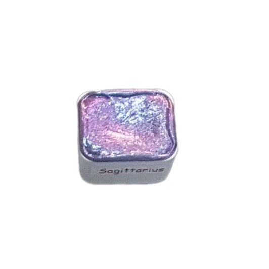 Sagittarius - Celestial Series - Chameleon Handmade Watercolour Paint Metallic Glitter Color Shift