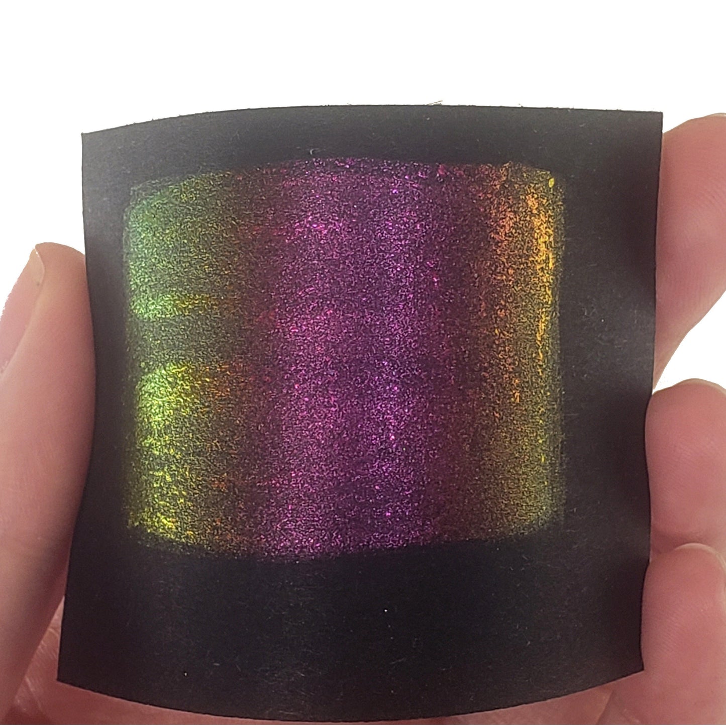 Turkish Delight *Flaky* Chameleon Handmade Watercolour Paint - Half Pan - Metallic Color Shift Paint