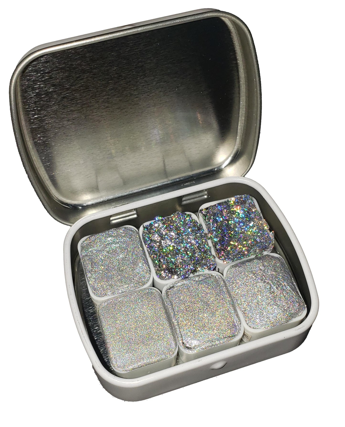 Holographic Series *Half Pan* Holo Watercolour Paint - Artist Palette Set - Colour Shifting Paint - Handmade