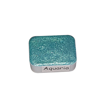 Mermaid Series - Aquaria - Chameleon Handmade Watercolour Paint Metallic Glitter Color Shift