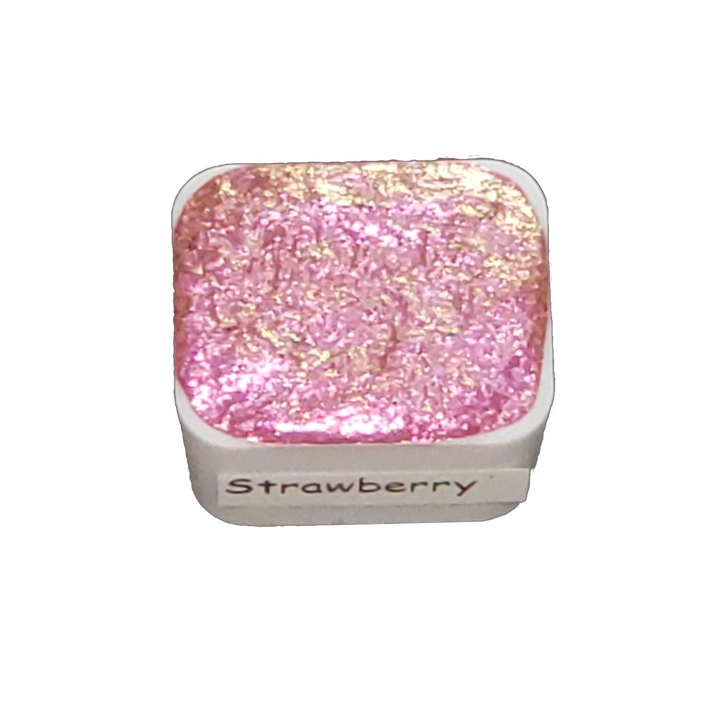 Fruity Series - Strawberry - Chameleon Handmade Watercolour Paint - Metallic Glitter Shimmer