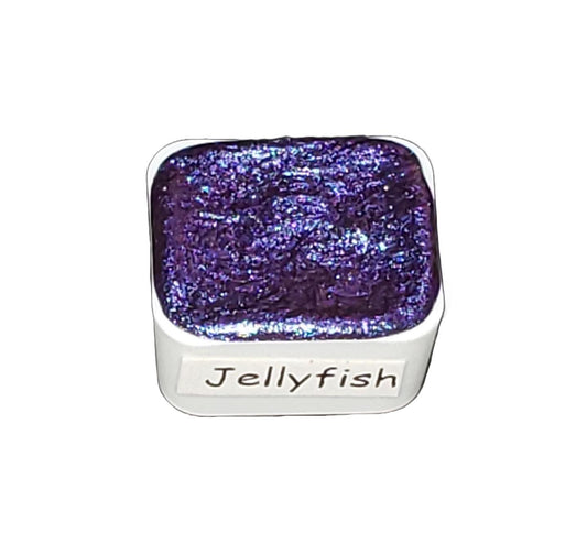 Jellyfish *Tropical Series* Supershift Chameleon Handmade Watercolour Paint - Metallic Glitter Shimmer Calligraphy