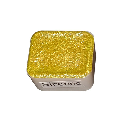 Mermaid Series - Sirenna - Chameleon Handmade Watercolour Paint Metallic Glitter Color Shift