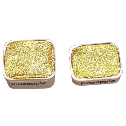 Pineapple - Chameleon Handmade Watercolour Paint - Metallic Glitter Color Shifting Holographic
