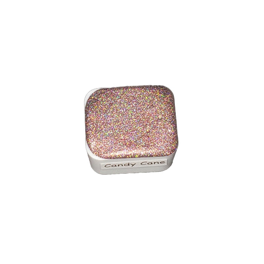 Christmas Series - Candy Cane - Handmade Holo Watercolour Paint Metallic Shimmer