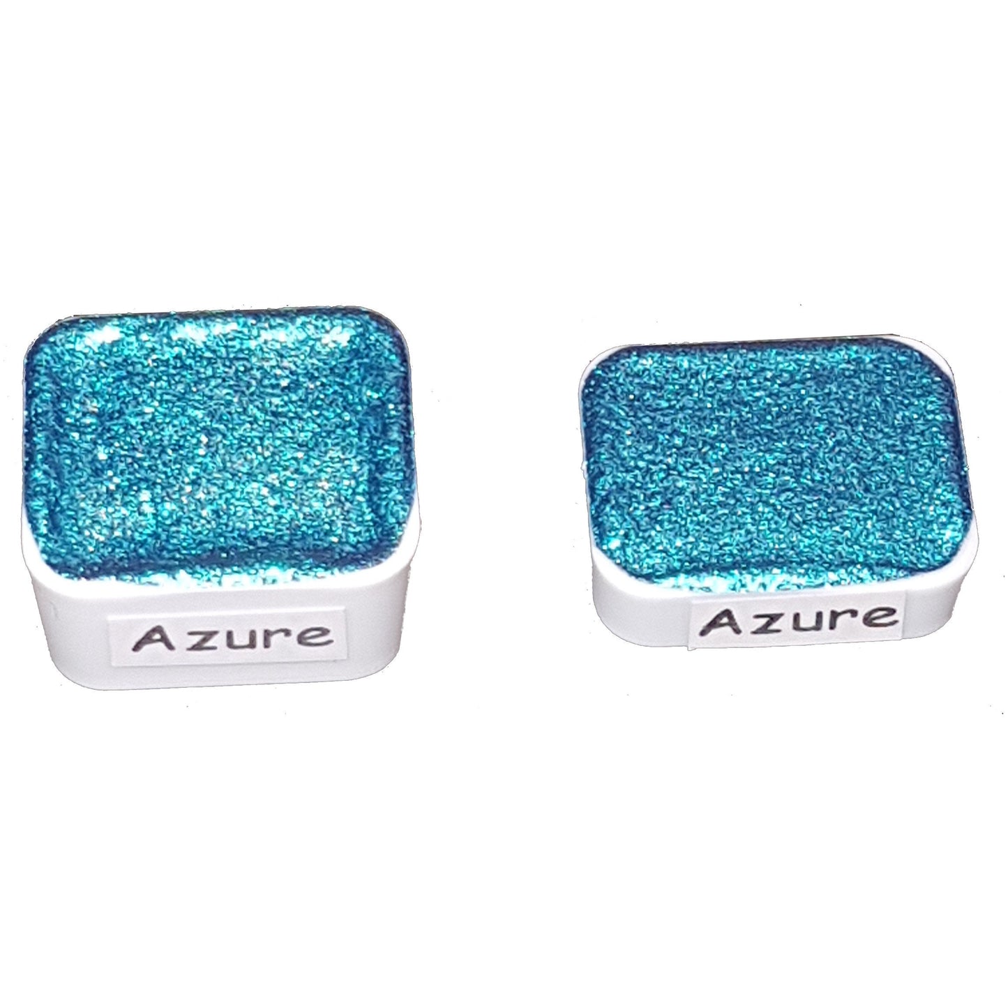 Ocean Series - Azure - Chameleon Handmade Watercolour Paint - Metallic Glitter Color Shifting Holographic