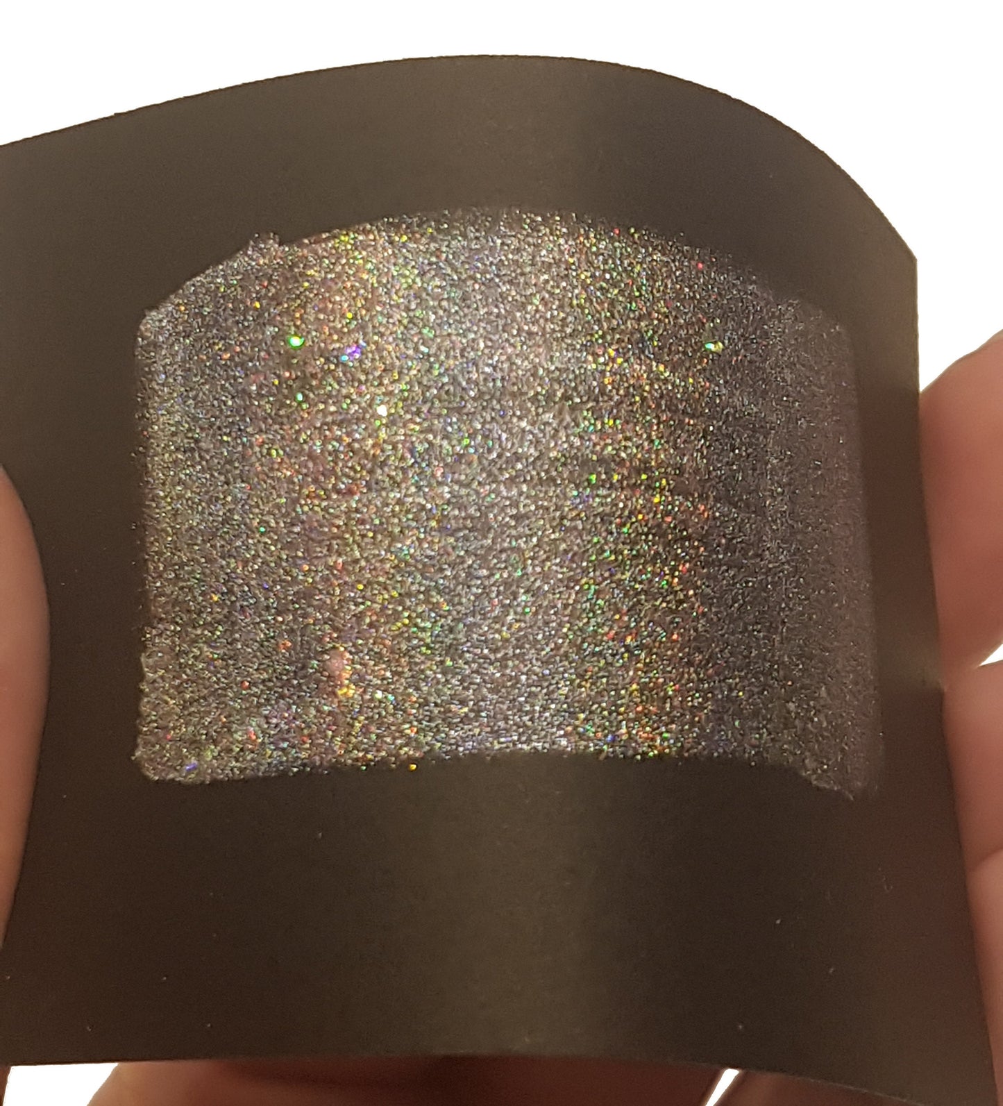 Unicorn Magic - Handmade Holographic Watercolour Paint - Half Pan - Metallic Glitter Shiny Pearlescent Holo Chrome Shimmer