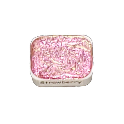 Fruity Series - Strawberry - Chameleon Handmade Watercolour Paint - Metallic Glitter Shimmer