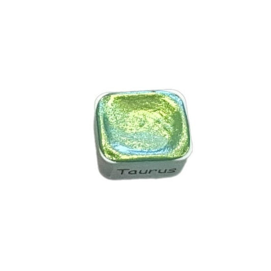 Taurus - Celestial Series - Chameleon Handmade Watercolour Paint Metallic Glitter Color Shift