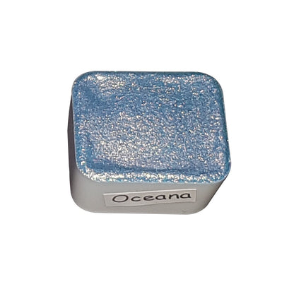 Mermaid Series - Oceanna - Chameleon Handmade Watercolour Paint Metallic Glitter Color Shift