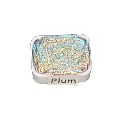 Fruity Series - Plum - Chameleon Handmade Watercolour Paint - Metallic Glitter Shimmer