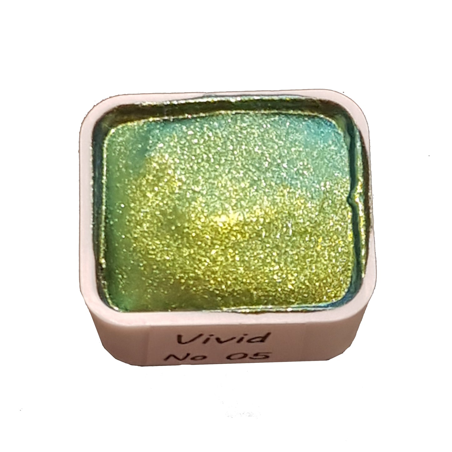 Vivid Series No 05 - Supershift Chameleon Handmade Watercolour Paint - Metallic Glitter Shimmer Calligraphy